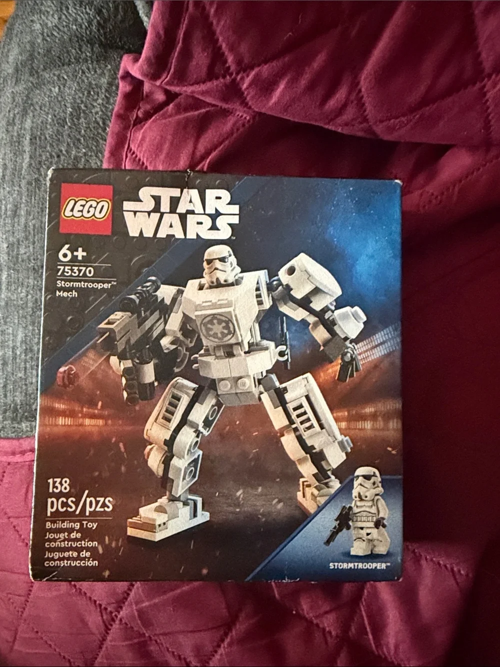 LEGO White Star Wars Stormtrooper Mech Building Set